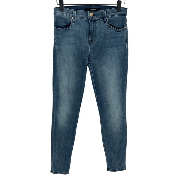 J Brand Alana High Waisted Skinny Jeans Blue Dark Wash Casual Stretch Western 27 - Picture 1 of 9